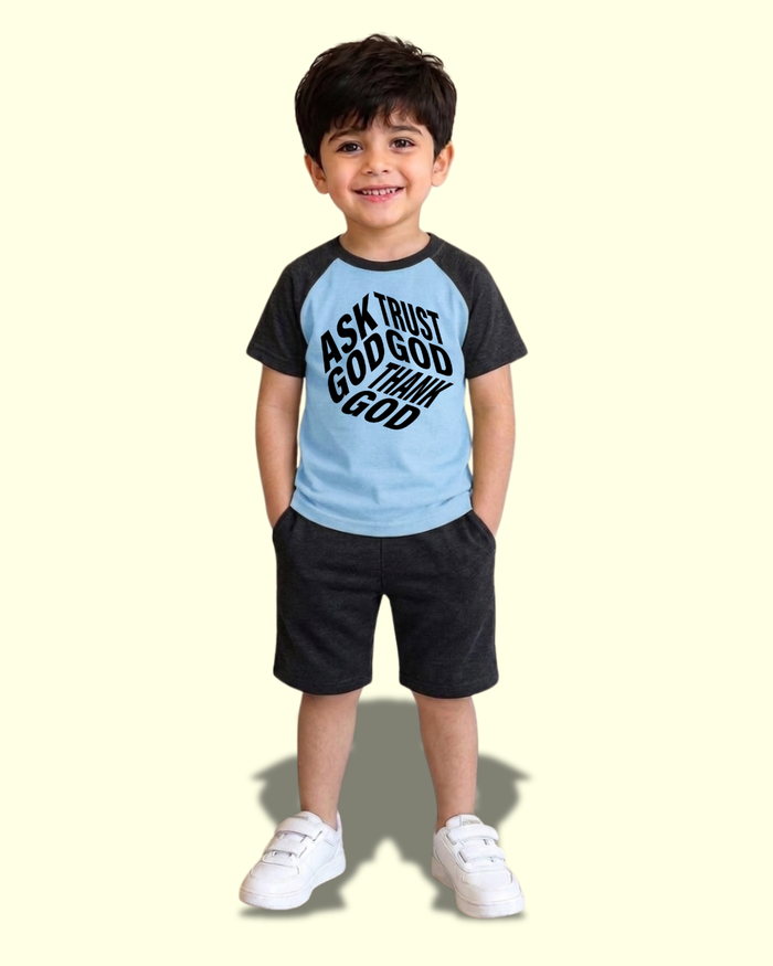 Printed T-Shirt & Short