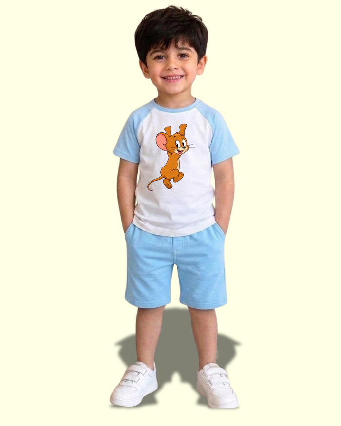 Printed T-Shirt & Short