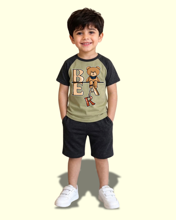 Printed T-Shirt & Short