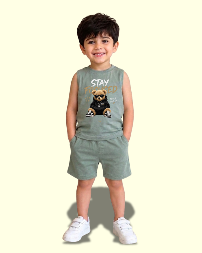 Printed T-Shirt & Short