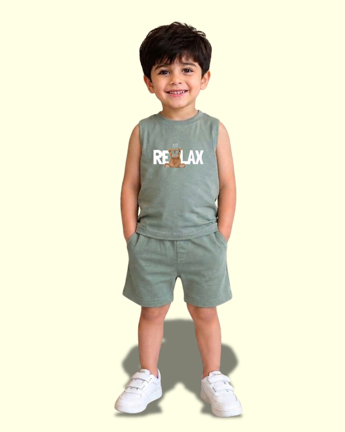 Printed T-Shirt & Short
