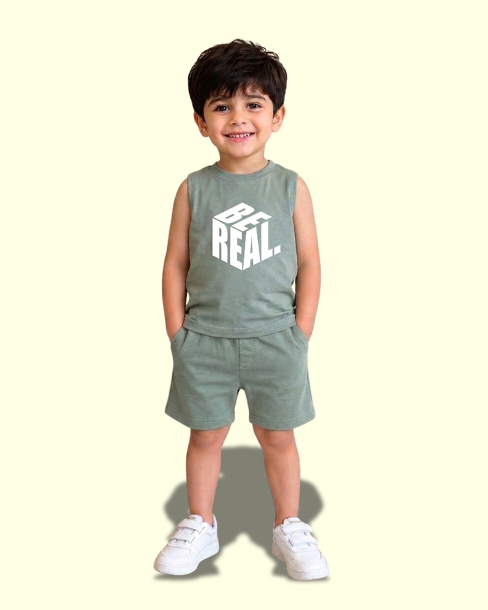 Printed T-Shirt & Short