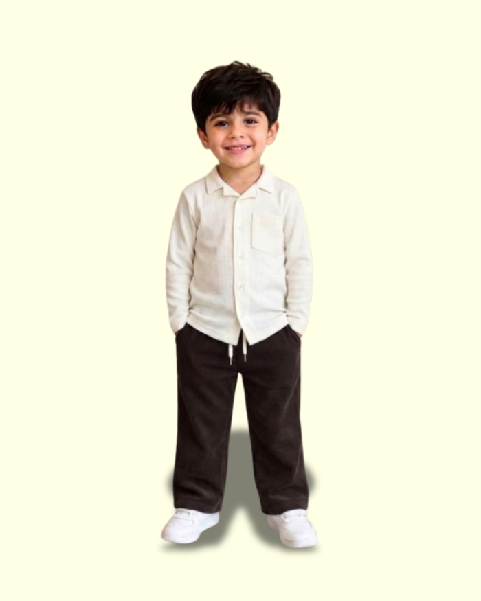 Casual White Full Thermal Set